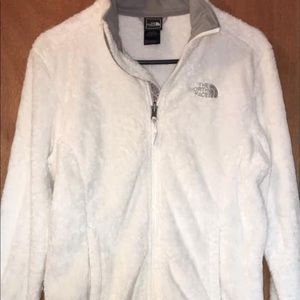 White North Face jacket